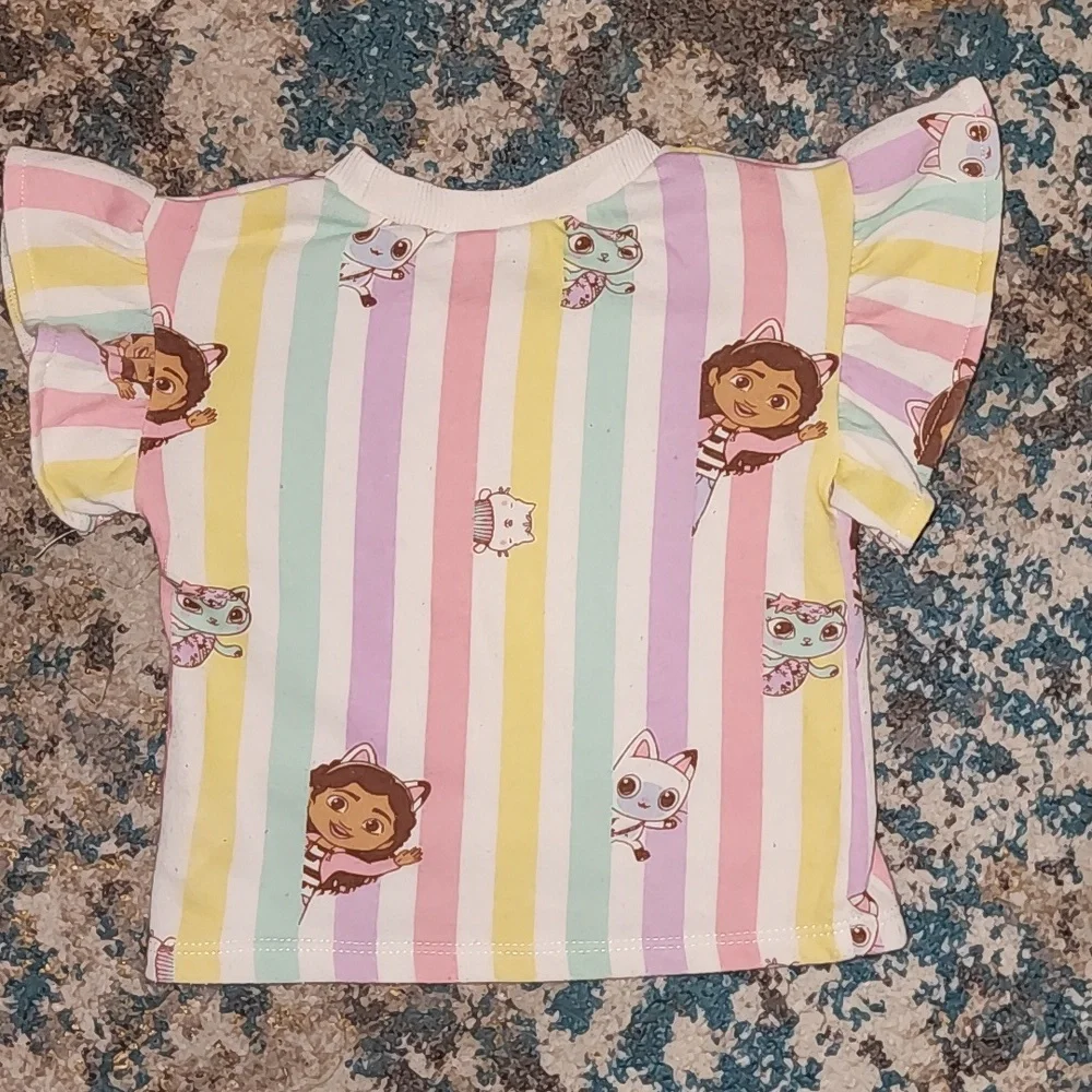 NWOT Gabbys Dollhouse 2 Pc Toddler Skirt Set Size 18 Months - Picture 7 of 13